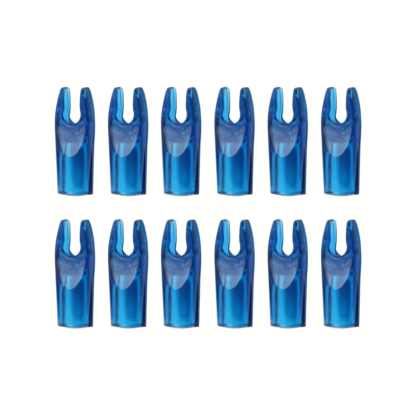 12pcs DIY Arrow Nock For 0.244in 6.2mm ID Shaft Archery Accessory