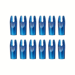 12pcs DIY Arrow Nock For 0.244in 6.2mm ID Shaft Archery Accessory