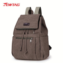 Large Capacity Canvas Backpack for Travel Lightweight Outdoor Camping Hiking
