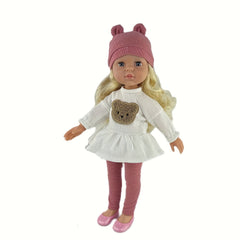 Anime Theme 18 Inch Doll with Comb Accessories Vinyl Body Skin Doll Accessories