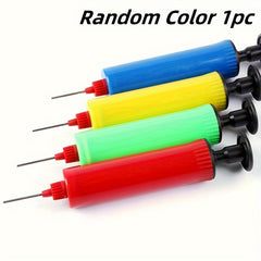 1pc Basketball Standard Inflating Kit Air Pump Needles Soccer Volleyball