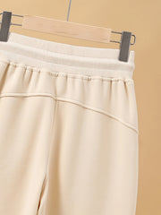 Thick Drawstring Pants Comfy Loose Sweatpants for Fall & Winter