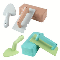 3pcs Snow & Sand Castle Building Set Beach Toy for Kids Durable PP Material