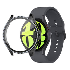 Galaxy Watch 6 40mm 44mm Rhinestone Case Bling Bumper Screen Protector Cover