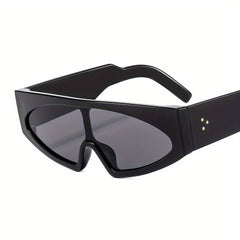 Y2K Shield Sunglasses For Women Men