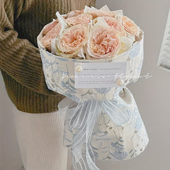 Floral Wrapping Paper Flower Wrapping Cloth DIY Materials
