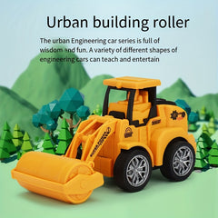 Pull Back Toy Car Excavator Educational Small Car