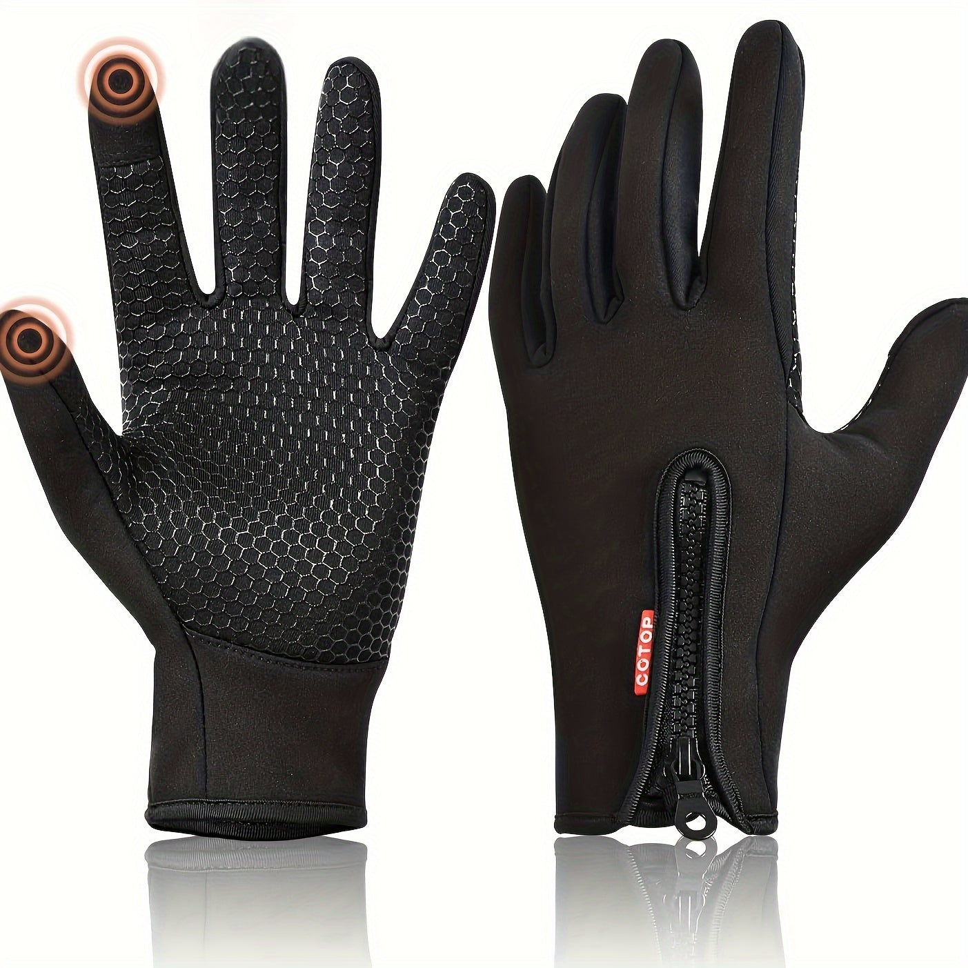 Outdoor Windproof Touch Screen Gloves For Mountaineering