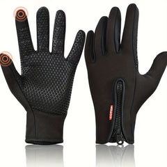 Outdoor Windproof Touch Screen Gloves For Mountaineering