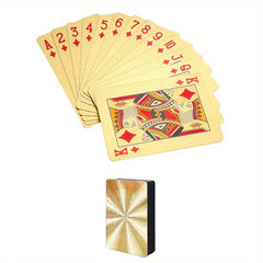 Waterproof Plastic Playing Cards Retro Style