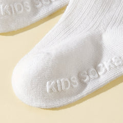 Baby Girls Bow Decor Anti Mosquito Knee High Stocking Socks