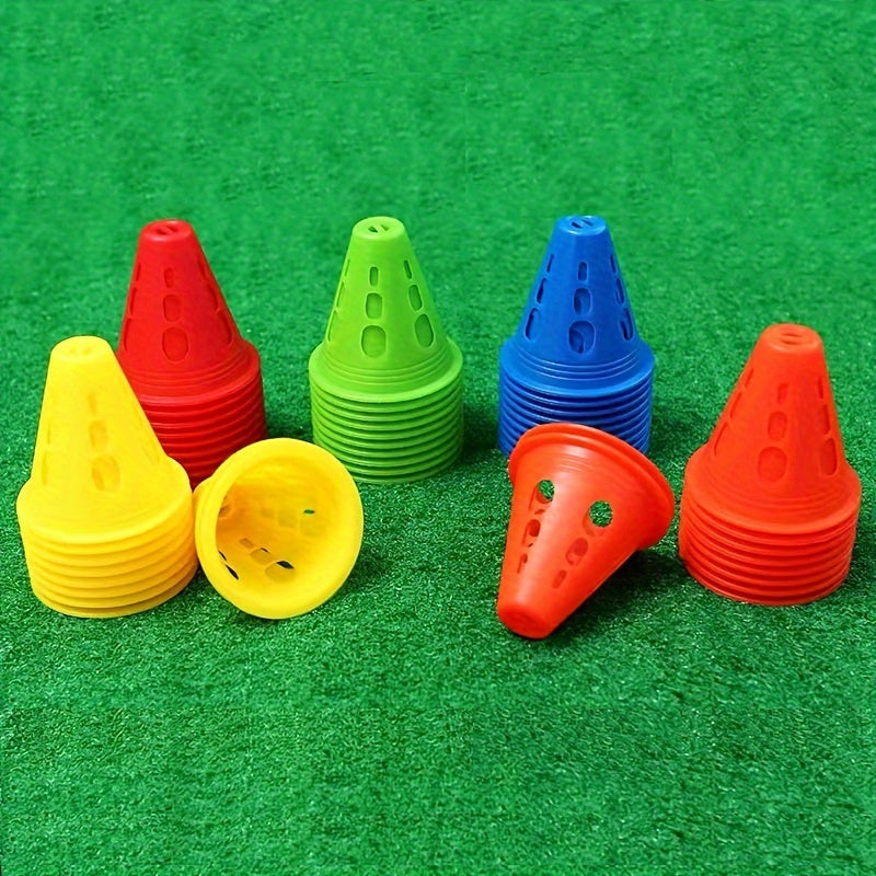 40pcs Roller Skating Practice Cones Speed Training