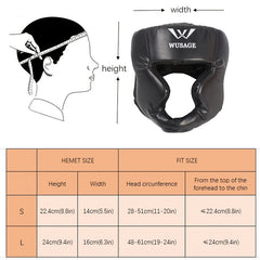MMA Taekwondo Headgear With Ventilation - Karate Taekwondo Fighting