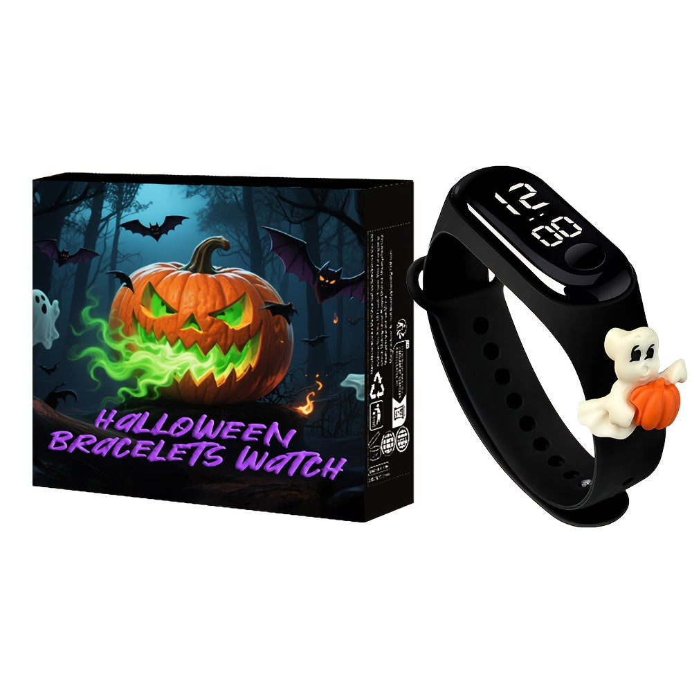 Halloween Electronic Watch Pumpkin and Witch Candy Party Joy Harvest
