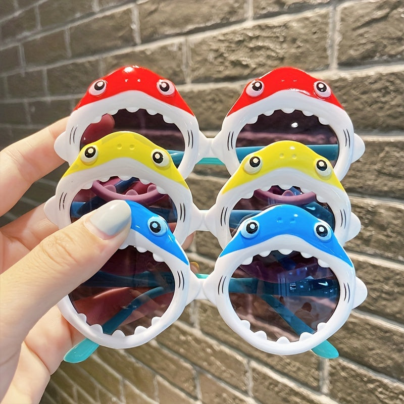 Cartoon Shark Sunglasses UV Protection for Kids