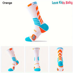 Short & Long Basketball Socks - Sweat Absorbent & Breathable Sports Socks