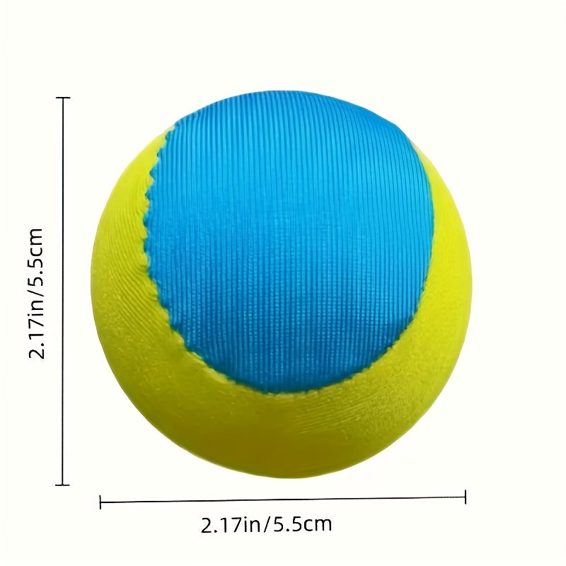 6pcs Rubber Water Balls for Adults, Storage Bag, Beach & Pool Fun