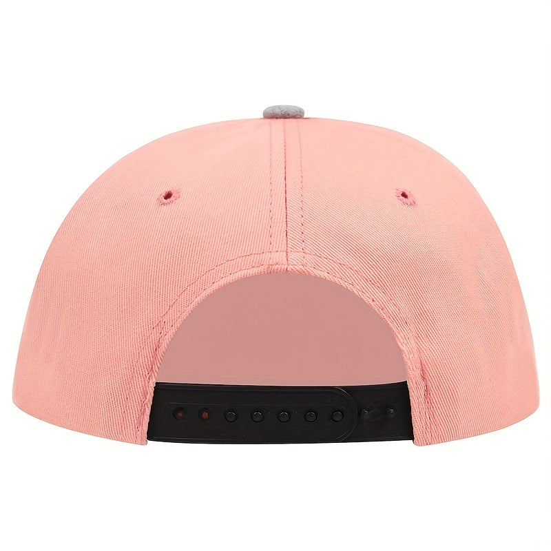 Mens Flat Brim Hip Hop Hat