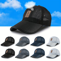Breathable Mesh Baseball Cap for Men & Women - Outdoor Sports & Running