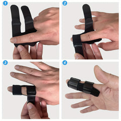 Adjustable Sports Finger Cots with Aluminum Strip