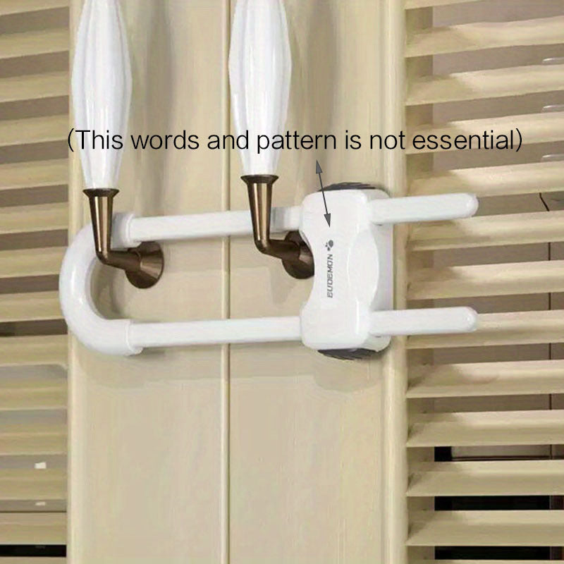 1pc Baby Safety Lock Children Double Door Cabinet Lock
