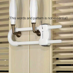 1pc Baby Safety Lock Children Double Door Cabinet Lock