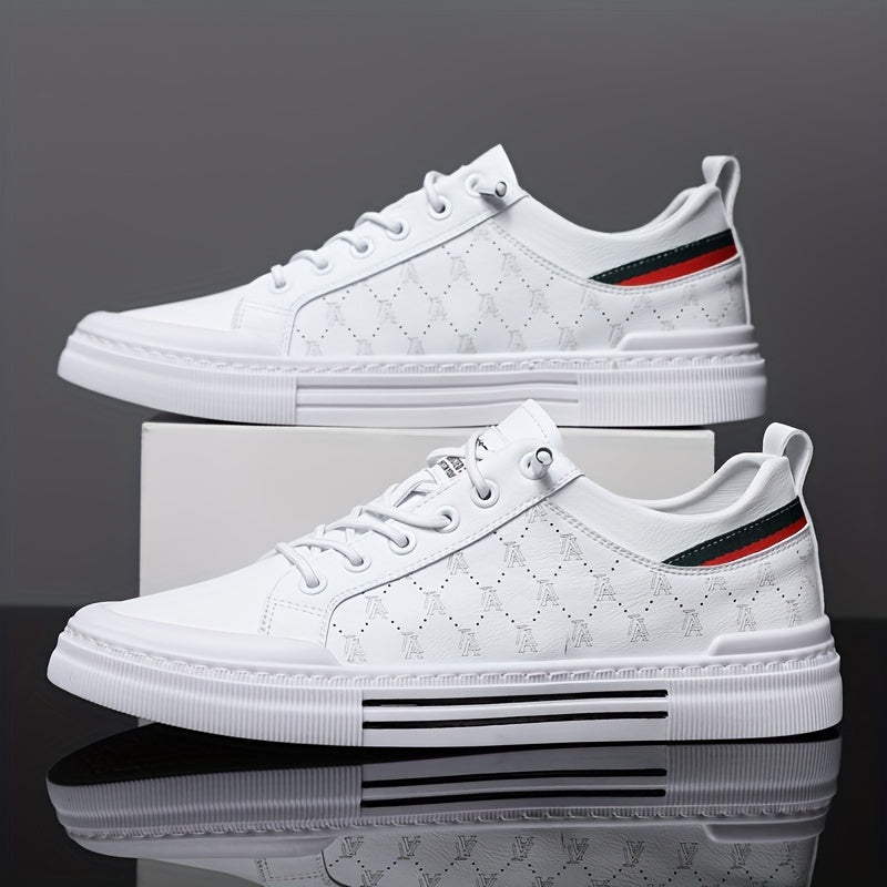 Men's Lightweight Lace-Up Skate Sneakers