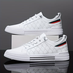 Men's Lightweight Lace-Up Skate Sneakers