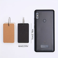 Portable Memory Loop Buckle Hard Card Paper