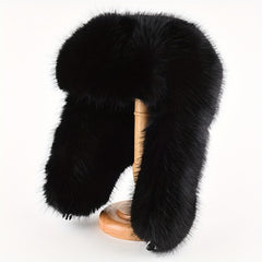 Mink Fleece Cap Couple Style Winter Plush Hat