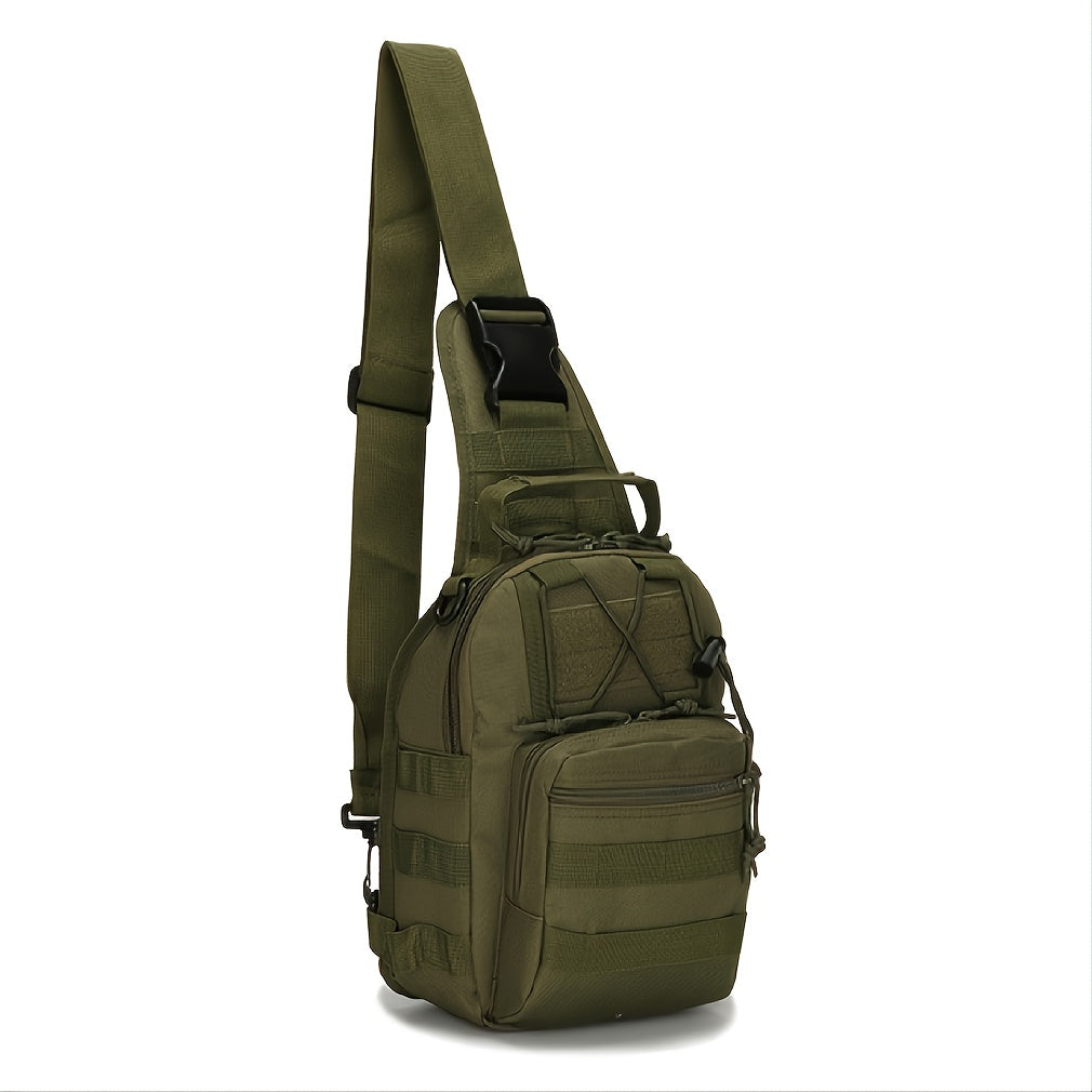 Waterproof Camo Shoulder Bag for Men - Ideal for Outdoor Adventures