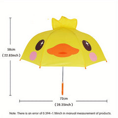 Kids Cartoon Umbrella for School and Kindergarten