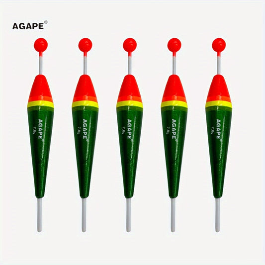 5pcs 5g Carp Fishing Float Bobber Buoy High Visibility Easy to Use