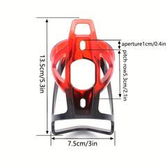 1Pc Red Bicycle Kettle Holder Dual Cup Holder Cycling Accessories Mountain Bike
