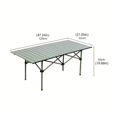 Portable Foldable Table for Camping with Storage Bag
