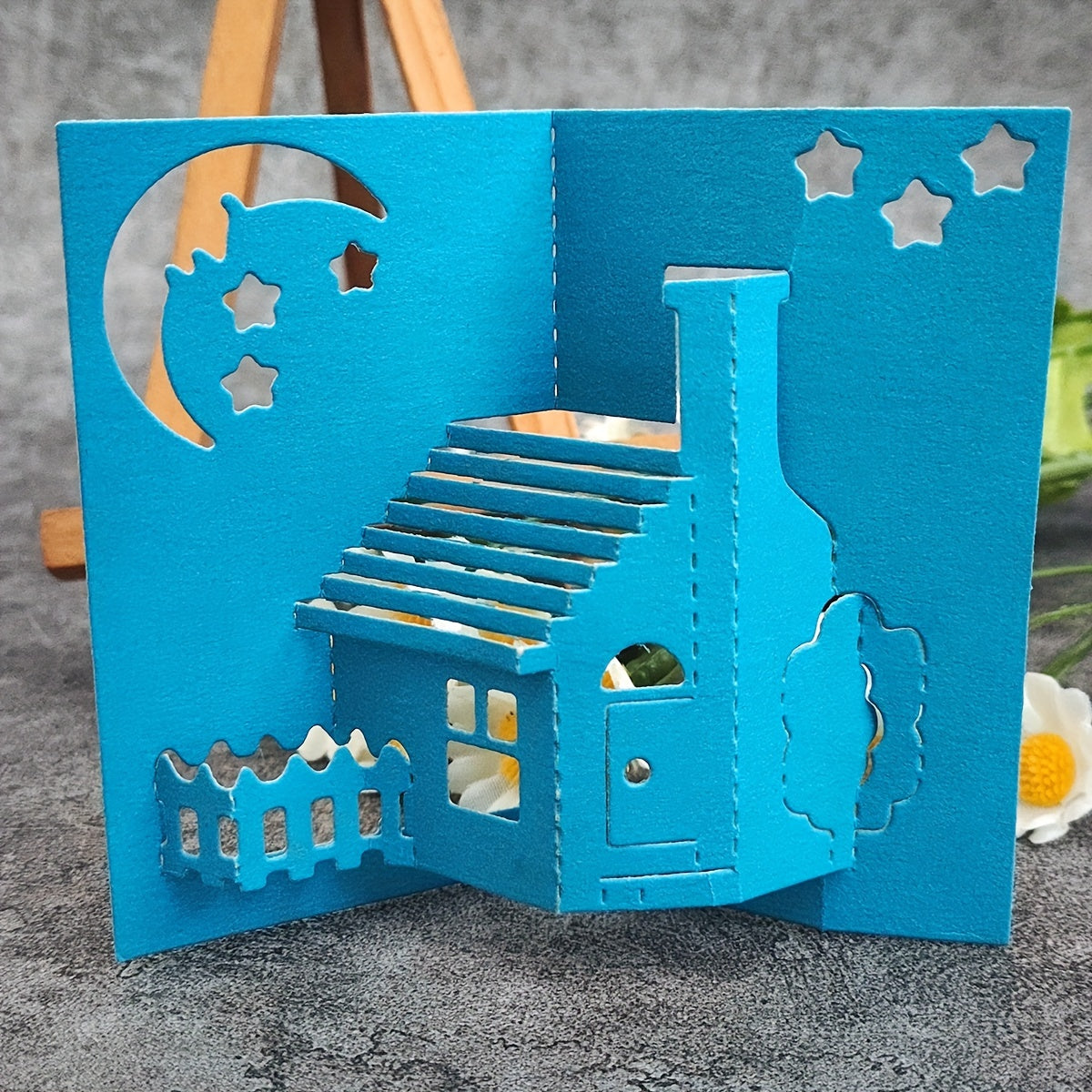 Greeting Card Room Cutting Dies Stencil DIY Scrapbook Album Paper Mold