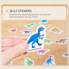 Montessori Paste Quiet Books Scene Stickers Focus Training