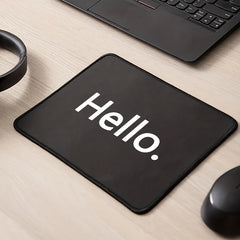 Office Computer Square Mouse Pad Home Washable Anti-slip Printing Pattern