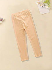 Girls' Bow Knot Elastic Leggings Pants Kids Clothing