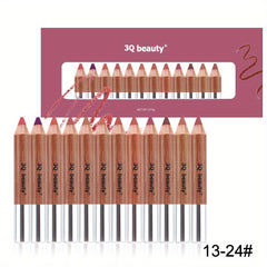 12pc Velvet Lip Liner Set Waterproof Matte Lipstick Pen