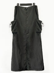 Solid Pocket Cargo Skirt for Spring & Summer