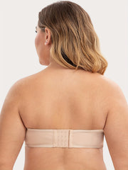 Strapless Underwire Molded Cup Non Slip Bra