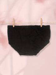 Panty Women's Plus Contrast Trim Low Waist Mini Bow