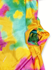 Tie Dye Maxi Cami Dress