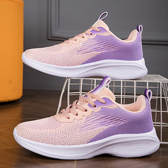 Women's Gradient Soft Running Shoes Wear Resistance Non Slip Sneakers