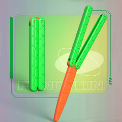 3D Radish Butterfly Gravity Carrot Decompression Toy