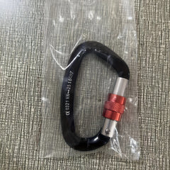 D Carabiner Aluminum Quick Hanging Buckle Camping