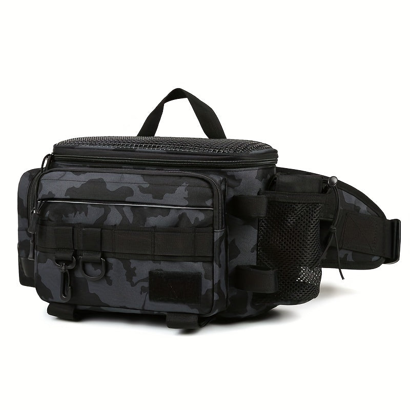 Large Capacity Outdoor Fishing Waist Bag Fishing Accessories Storage Bag