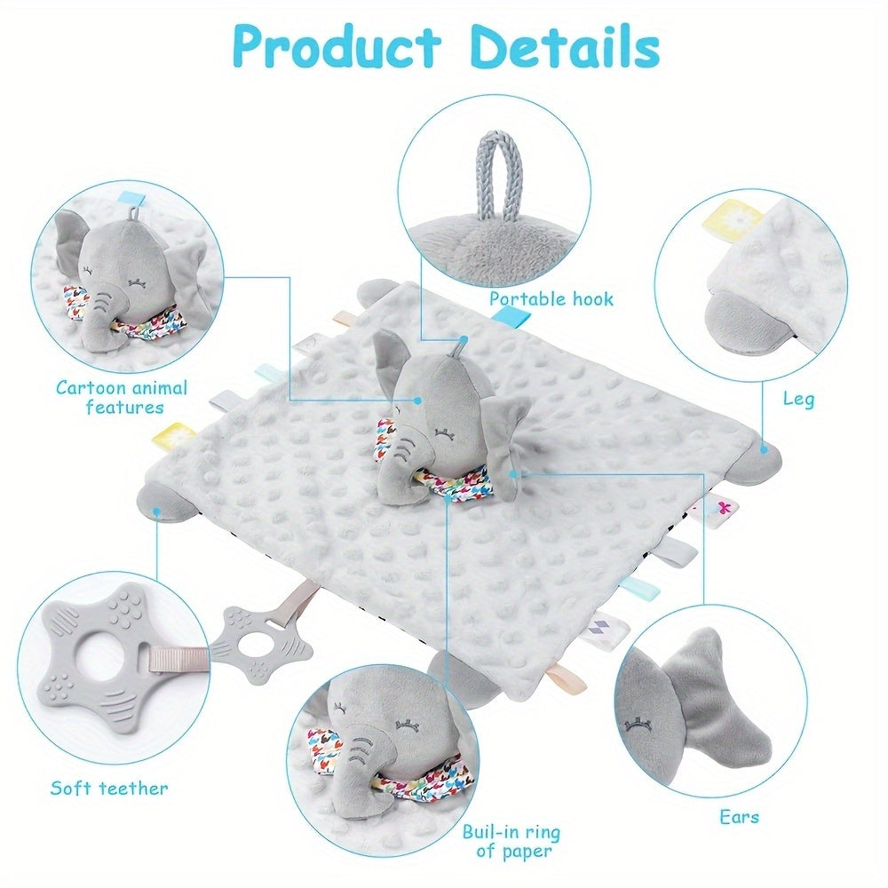 Soothing Towel Toys Animal Shapes for Boys and Girls