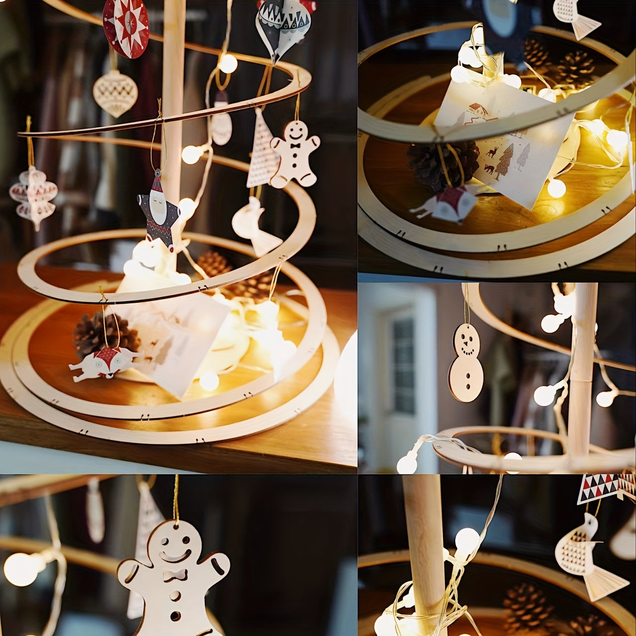 DIY Christmas Tree 100cm w/ 12 Decorations
